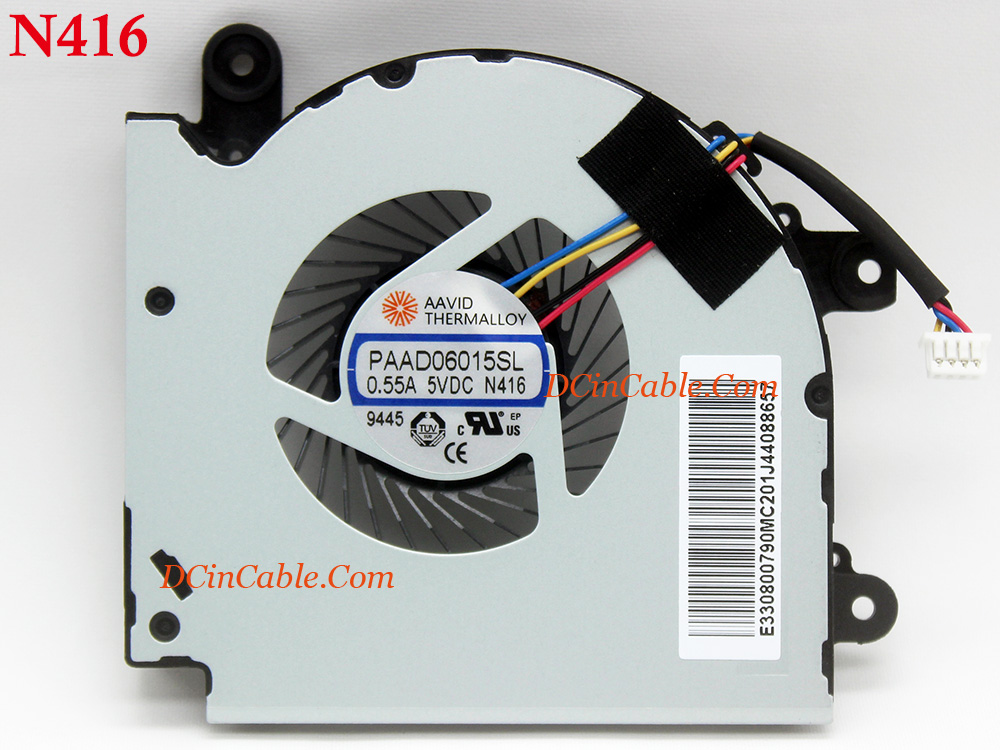 (image for) Free Shipping Laptop Fan AAVID PAAD06015SL N415 N416 for MSI CPU GPU Cooling Left Right Cooler Inside System Assembly